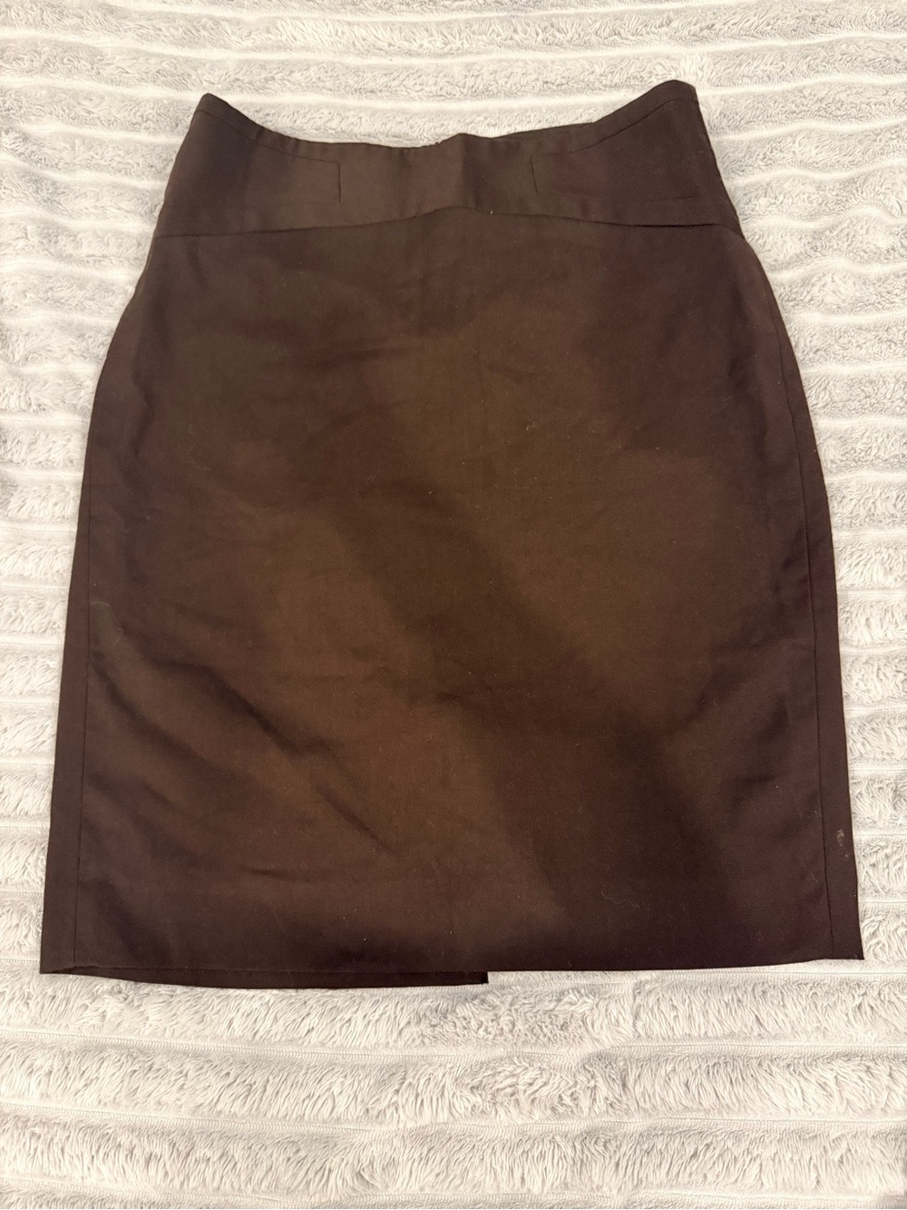 Express Brown Pencil Skirt